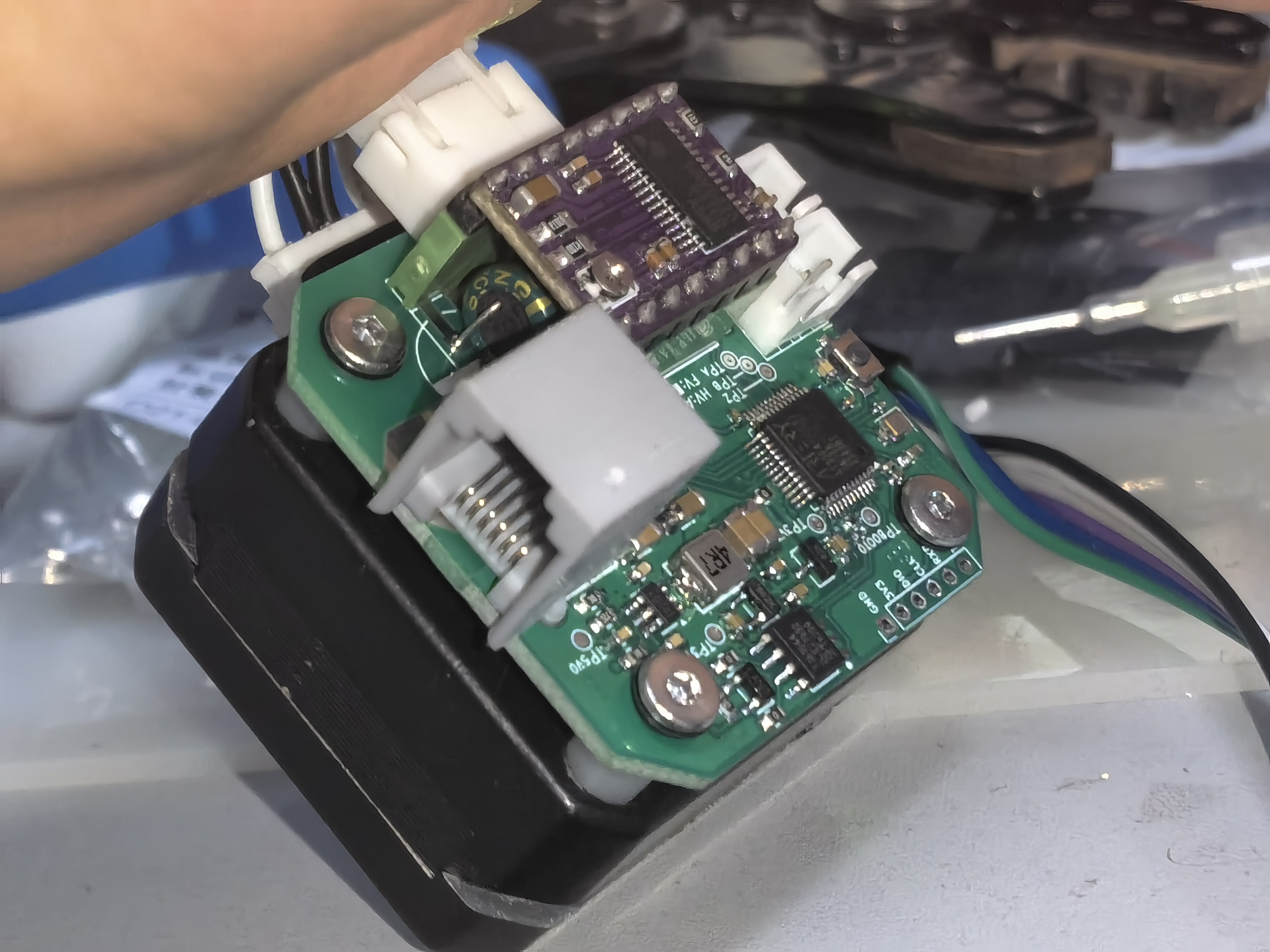 x 轴步进电机控制板